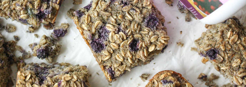 Blueberry Oatmeal Bars