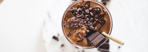 Chocolate Peanut Butter Protein Smoothie