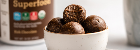 Mexican Hot Chocolate Protein Balls