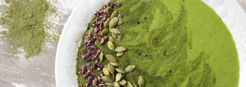 Clean Green Swirled Smoothie Bowl Recipe
