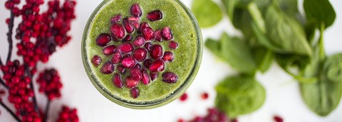 Green Pomegranate Smoothie