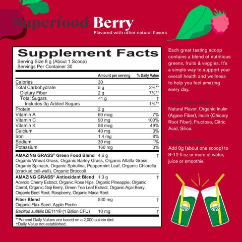 Greens Blend Berry