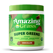 Super Greens Chocolate front of packaging