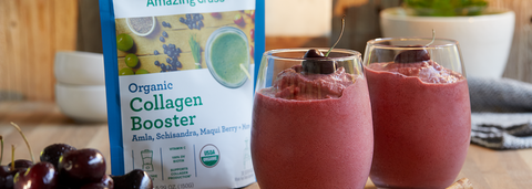 Collagen Boost Cherry Pie Smoothie