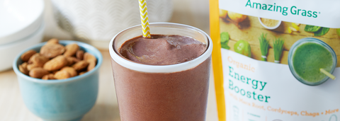 Almond Acai Energy Smoothie