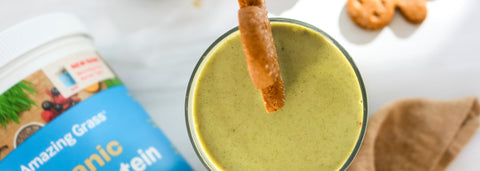 Gingerbread Greens Smoothie
