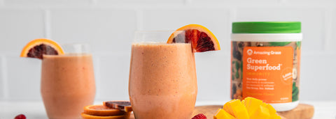 Immune-Boosting Tropical Blood Orange Smoothie