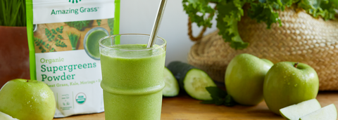 Green Apple Supergreens Smoothie