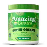 Greens Organic Superfood Capsules, Organic Spirulina And Chlorella, With Alfalfa & Wheat Grass, Vitamins & Minerals Supplements, Gluten-Free, Vegan, Non-GMO, 240 Count