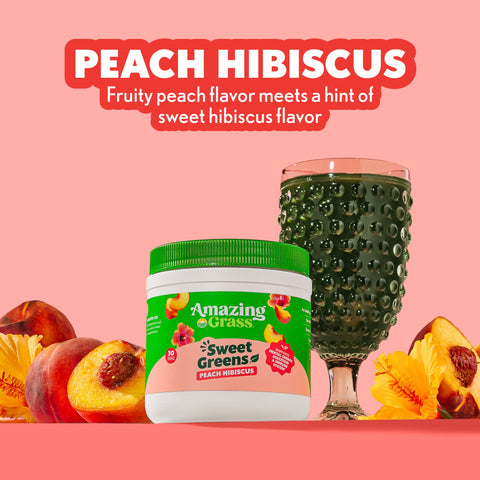 Peach hibiscus Fruity peach flavor meets a hint of sweet hibiscus flavor