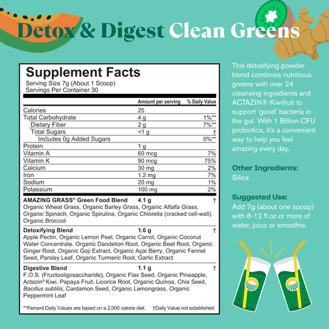 Greens Blend Detox & Digest Clean Greens