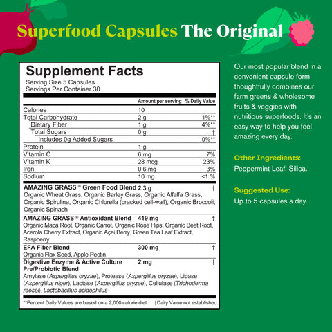 Greens Blend The Original - Capsules