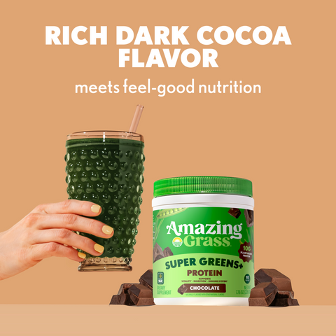 Super Greens + Protein Chocolate