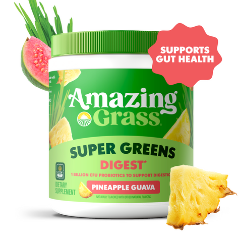Super Greens Digest Pineapple Guava
