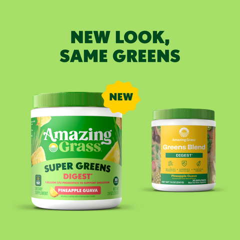 Super Greens Digest Pineapple Guava