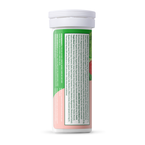 Fizzy Green Tablets Hydrate Strawberry Lemonade