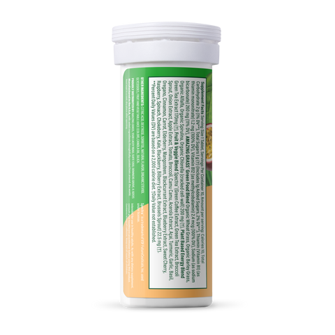 Fizzy Green Tablets Energy Tropical