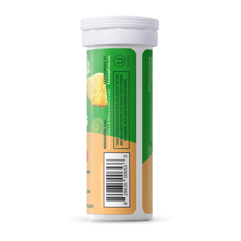 Fizzy Green Tablets Energy Tropical