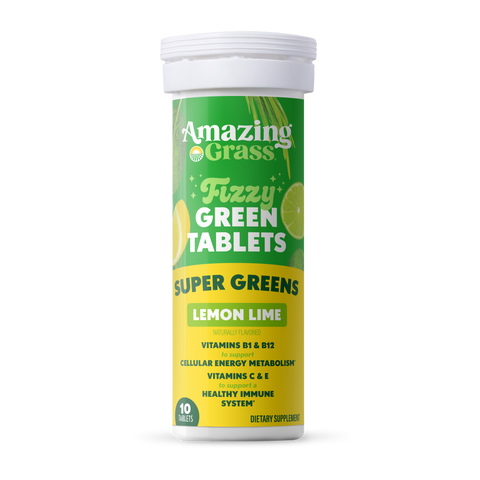 Fizzy Green Tablets - Superfood Lemon Lime – Amazing Grass Fizzy Green Tablets - Superfood Lemon Lime – Amazing Grass