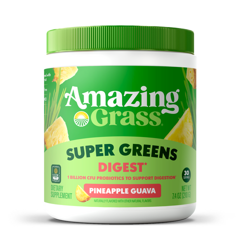Super Greens Digest Pineapple Guava