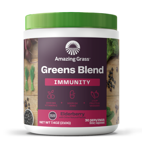 Greens Blend Immunity Elderberry