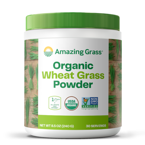 Amazing Grass Kosher Green Superfood Drink Powder, Original - 17 oz tub